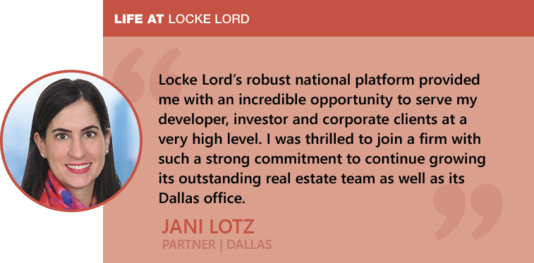 Life at Locke Lord - Jani Lotz