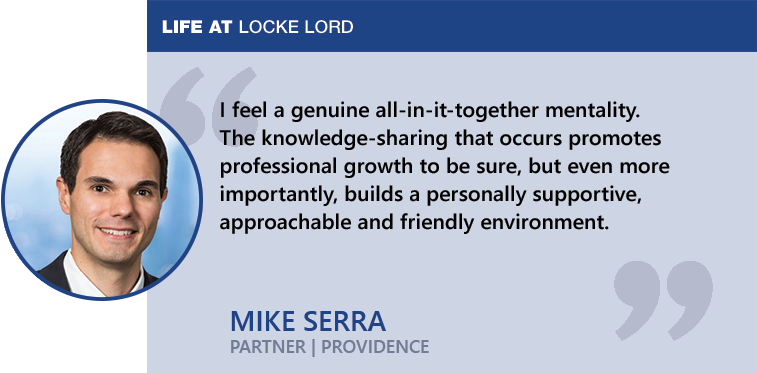 LIfe at Locke Lord - Mike Serra