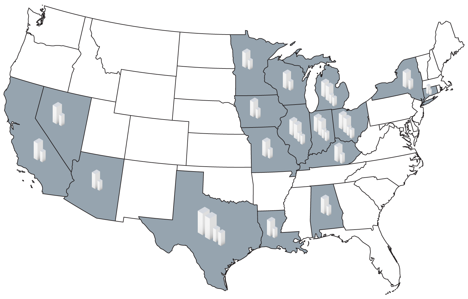 Locke Lord's representation of large CMBS special servicers throughout the United States